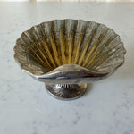 Load image into Gallery viewer, Vintage Clam Shell Pedestal Trinket Dish
