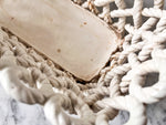 Load image into Gallery viewer, Vintage White Ceramic Lattice Planter
