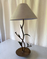 Load image into Gallery viewer, Mid Century Spanish Hollywood Regency Gilded Toleware Table Lamp
