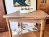 Vintage Square Rattan Dining Table