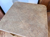 Vintage Square Rattan Dining Table