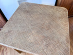 Load image into Gallery viewer, Vintage Square Rattan Dining Table
