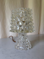 Load image into Gallery viewer, Italian Vintage Rostrato Murano Glass Table Lamp By Barovier &amp; Toso
