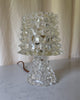 Italian Vintage Rostrato Murano Glass Table Lamp By Barovier & Toso