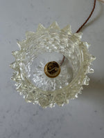 Load image into Gallery viewer, Italian Vintage Rostrato Murano Glass Table Lamp By Barovier &amp; Toso

