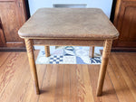 Load image into Gallery viewer, Vintage Square Rattan Dining Table
