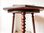 Load image into Gallery viewer, Antique Bobbin Cricket Table
