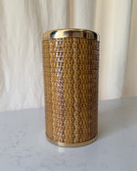 Load image into Gallery viewer, Vintage Italian Rattan Bottle Holder By Lidian
