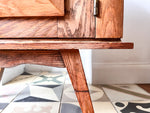 Load image into Gallery viewer, A Single Vintage Bedside Cabinet With Marble Top
