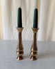 A Pair Of Vintage Bronze Candlesticks
