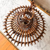 Spanish Vintage Bamboo Pendant Light