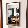 Large Swedish Brass Sectional Mirror (Circa 1970s)