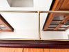Large Swedish Brass Sectional Mirror (Circa 1970s)