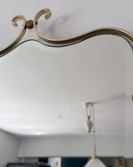 Load image into Gallery viewer, Mid-Century Continental Gilded Wall Mirror
