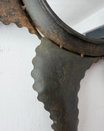 Load image into Gallery viewer, Spanish Mid Century Sunburst Wall Mirror
