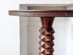 Load image into Gallery viewer, Vintage Brutalist Pedestal Side Table In The Style Of Charles Dudouyt
