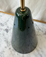 Load image into Gallery viewer, Ceiling Light Pendant With Green Perforated Metal Shade
