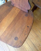 Set Of Six Elm Alpine Style Dining Chairs