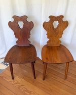 Load image into Gallery viewer, Set Of Six Elm Alpine Style Dining Chairs
