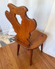 Set Of Six Elm Alpine Style Dining Chairs
