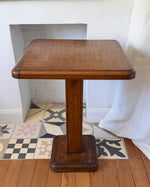Load image into Gallery viewer, Vintage French Art Deco Parquetry Side Table
