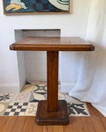 Load image into Gallery viewer, Vintage French Art Deco Parquetry Side Table
