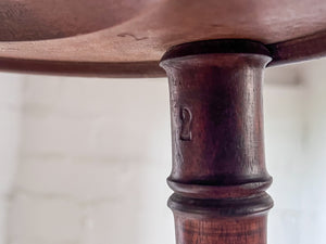 Antique Faux Bamboo Side Table