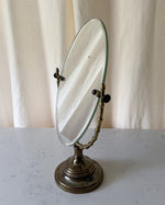 Load image into Gallery viewer, Antique Faux Bamboo Dressing Table Mirror
