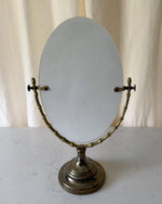 Load image into Gallery viewer, Antique Faux Bamboo Dressing Table Mirror
