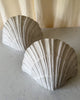 Pair of French Vintage Plaster Shell Wall Sconces