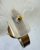 A Pair Art Deco Style Frosted Glass Shell Wall Sconces