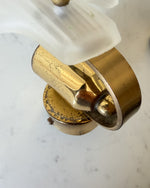 Load image into Gallery viewer, A Pair Art Deco Style Frosted Glass Shell Wall Sconces
