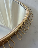 Load image into Gallery viewer, Mid-Century Loop Wall Mirror Attributed to Jospeh Frank

