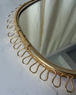 Load image into Gallery viewer, Mid-Century Loop Wall Mirror Attributed to Jospeh Frank
