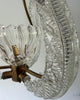 ON HOLD - Italian Murano Glass Chandelier By Barovier & Toso