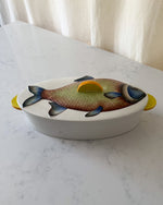 Load image into Gallery viewer, Vintage Hand Painted Fish Dish With Lid By Radford
