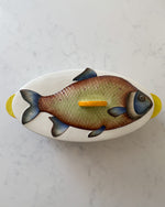 Load image into Gallery viewer, Vintage Hand Painted Fish Dish With Lid By Radford
