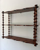 French Vintage Shelf With Spindle Supports