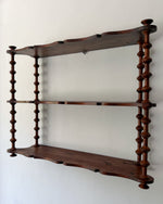 Load image into Gallery viewer, French Vintage Shelf With Spindle Supports
