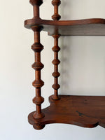 Load image into Gallery viewer, French Vintage Shelf With Spindle Supports
