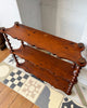 French Vintage Shelf With Spindle Supports