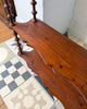 French Vintage Shelf With Spindle Supports