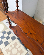 Load image into Gallery viewer, French Vintage Shelf With Spindle Supports
