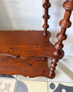 Load image into Gallery viewer, French Vintage Shelf With Spindle Supports
