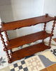 French Vintage Shelf With Spindle Supports