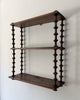 French Vintage Shelf With Spindle Supports
