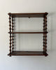 French Vintage Shelf With Spindle Supports