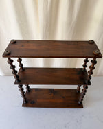 Load image into Gallery viewer, French Vintage Shelf With Spindle Supports
