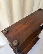 Load image into Gallery viewer, French Vintage Shelf With Spindle Supports
