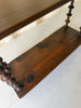French Vintage Shelf With Spindle Supports